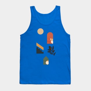 Hide and Seek Corgi Tank Top